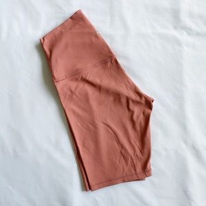 lululemon athletica Women's Athletic Shorts in Rust